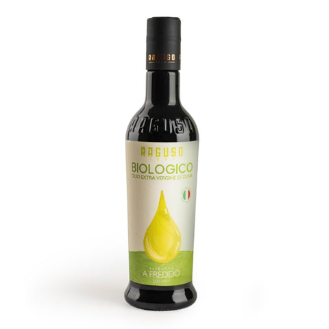 OLIO EXTRAVERGINE D'OLIVA RAGUSO 100% ITALIANO BIO ML.500