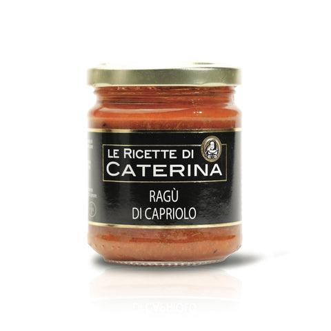 RAGU' DI CAPRIOLO "RICETTE DI CATERINA" GR.180