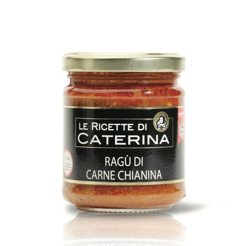 RAGU' DI CARNE CHIANINA "RICETTE DI CATERINA" GR.180