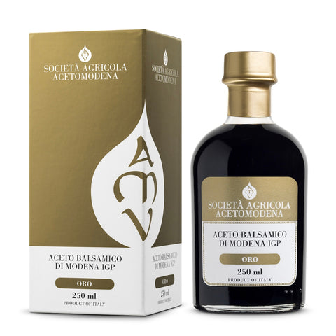 ACETO BALSAMICO DI MODENA IGP ETICHETTA ORO ML.250