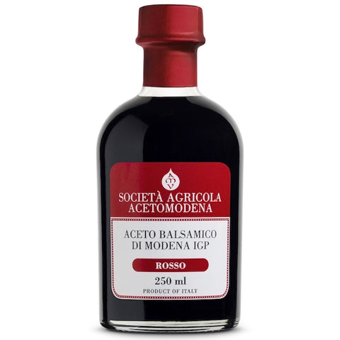 ACETO BALSAMICO DI MODENA IGP ETICHETTA ROSSA ML.250