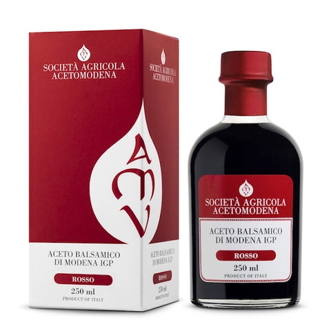 ACETO BALSAMICO DI MODENA IGP ETICHETTA ROSSA ML.250